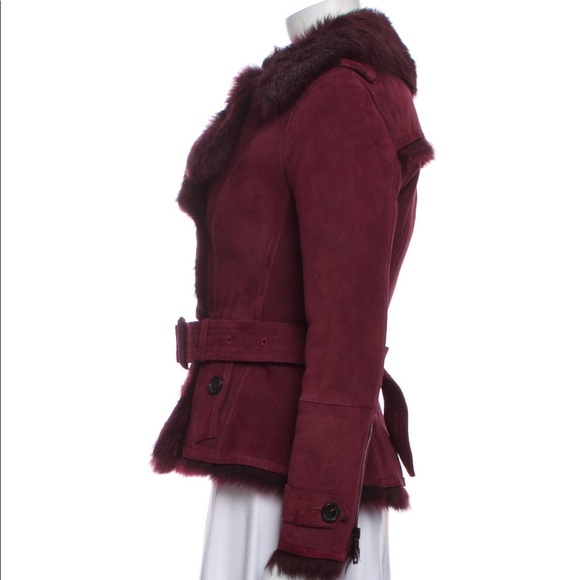 Burberry “Haddingcroft” Shearling Coat - Picture 4 of 5